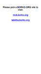 Mobile Screenshot of borko.org